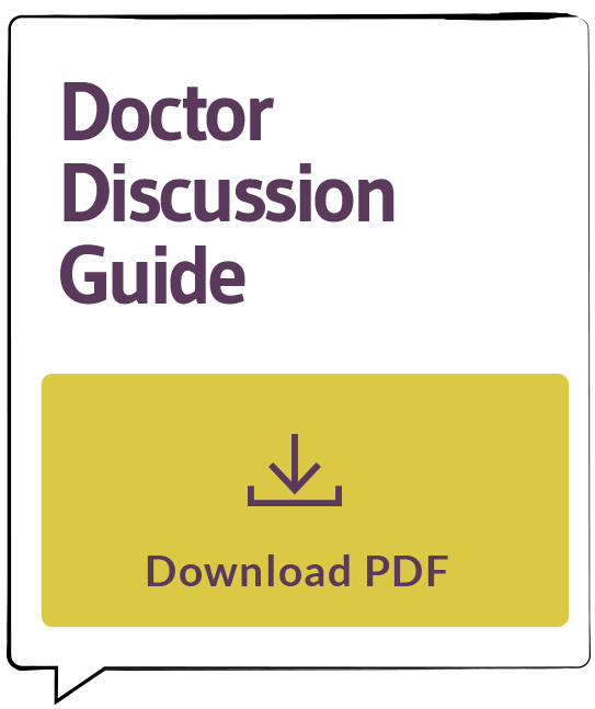 Doctor discussion guide
