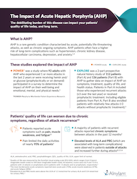 AHP DISEASE BURDEN GUIDE